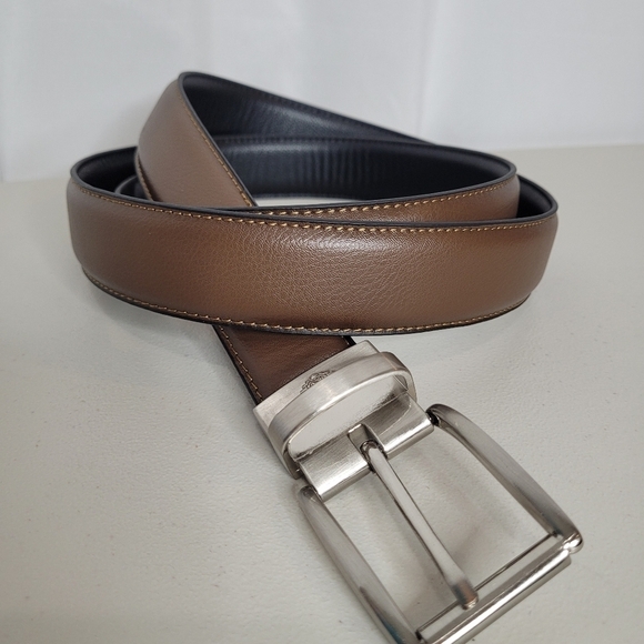 Dockers Men's Two-in-One Reversible Everyday Casual Dress Belt - Size 2X - Picture 3 of 11